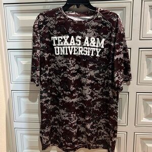 Texas A&M drifit digital camo SS shirt